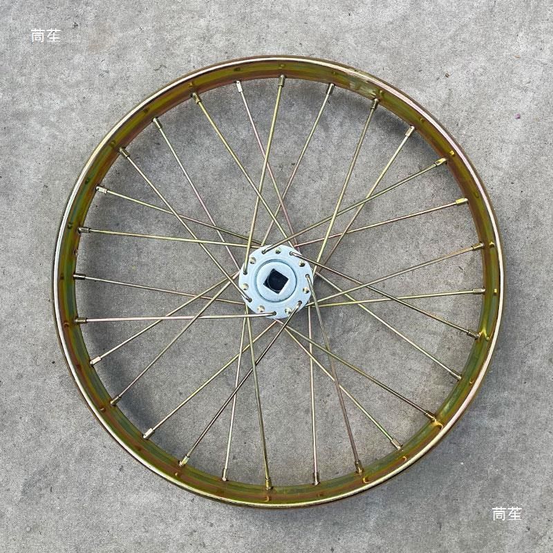 20寸24寸26寸28寸人力三轮车B脚踏车车圈活轮固定轮铁圈前后轮方