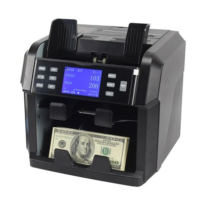 XD-2400 外币CIS图像识别一口半机 两L个分钞口内置打印机点验钞
