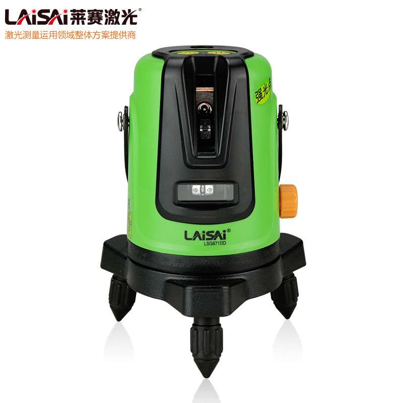 莱赛绿光水平仪两线LSG671SD强光标线仪锂电红外平水仪LSG671ⅡD