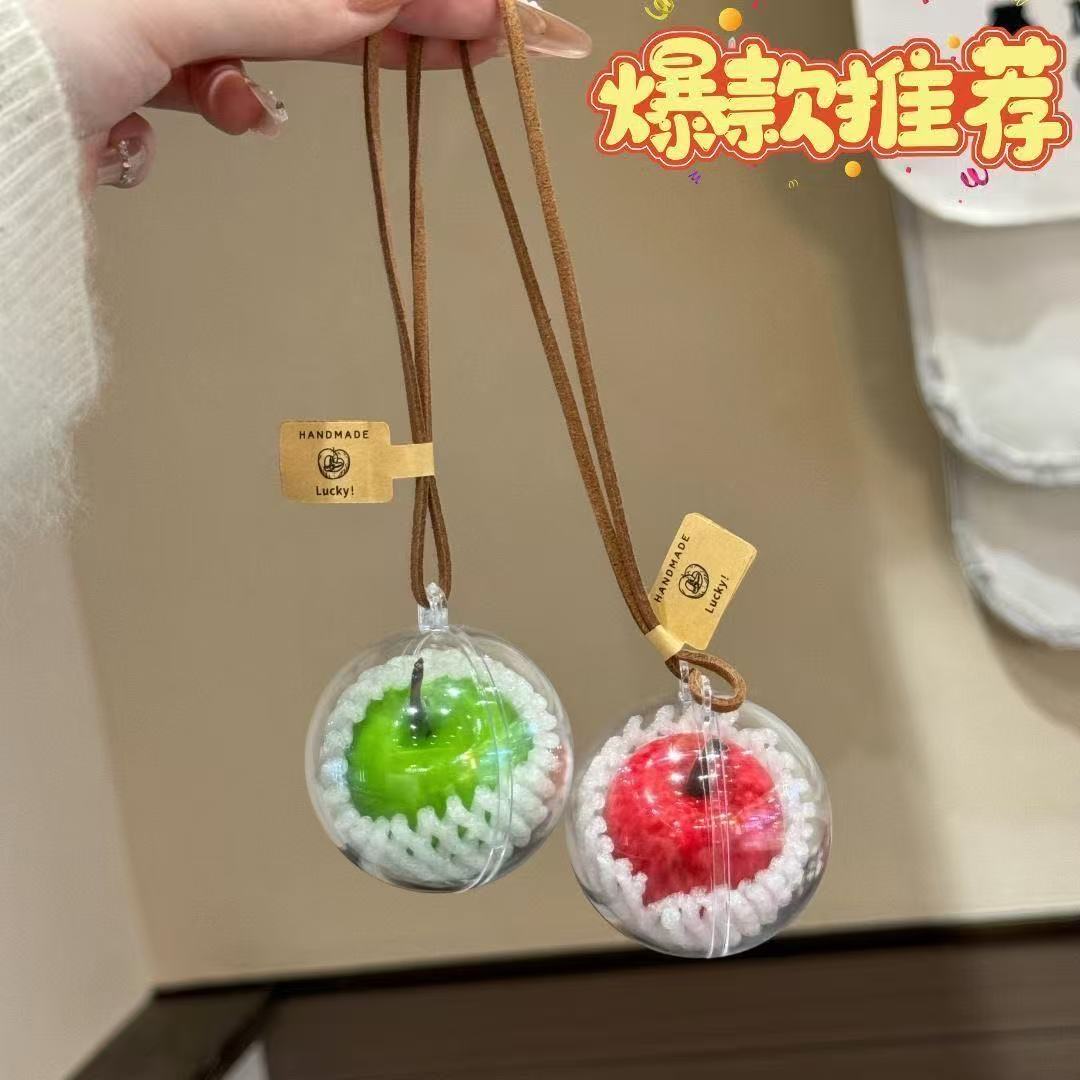 平安夜可爱钥匙扣挂件