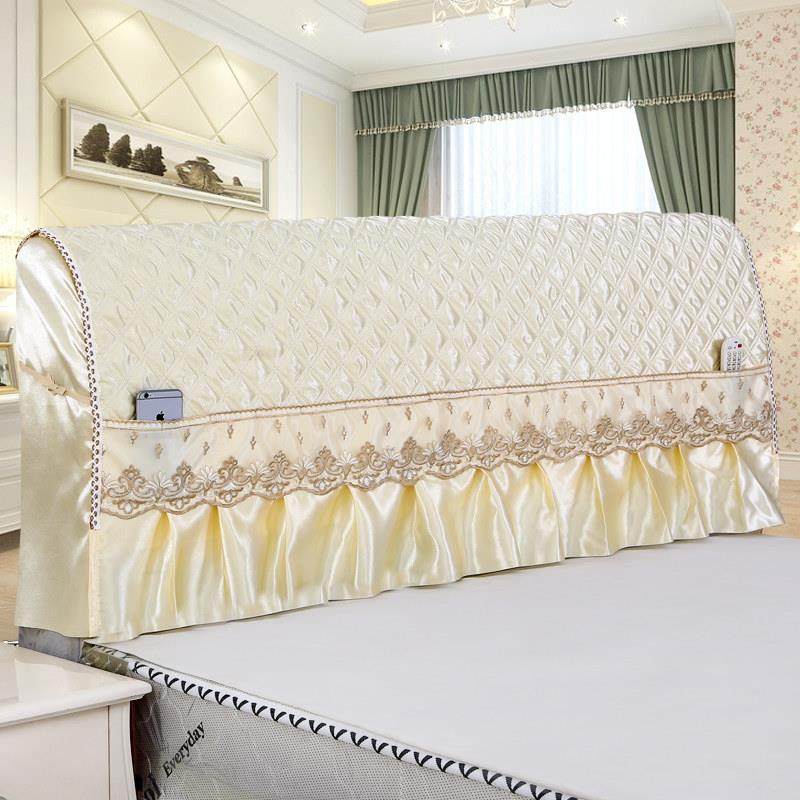 全包布艺夹棉1.5m床头防尘保护套1.8m床实木软包床头罩床头套加厚,家装主材,床头套,淘宝优惠券,粉丝福利购,淘宝优惠卷