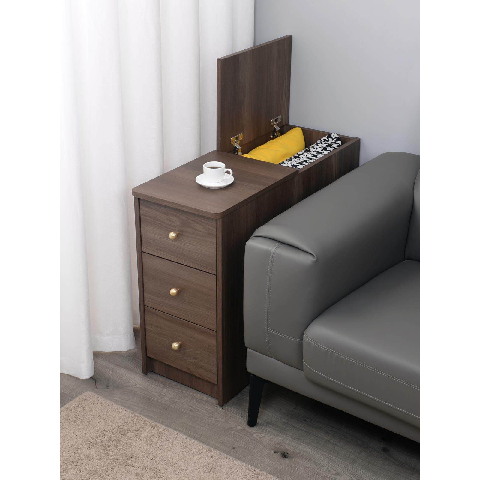 沙发侧边柜边几长条柜储物夹缝床头柜床尾夹缝隙窄柜定制15 20 25,住宅家具,床头柜,淘宝优惠券,粉丝福利购,淘宝优惠卷