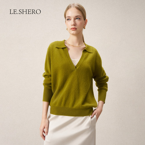 羊绒针织毛衣女秋冬毛织内搭上衣