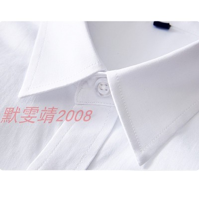 伊顿代替款校服i儿童白色衬衣英伦纯色春秋学院风长袖长袖男童衬