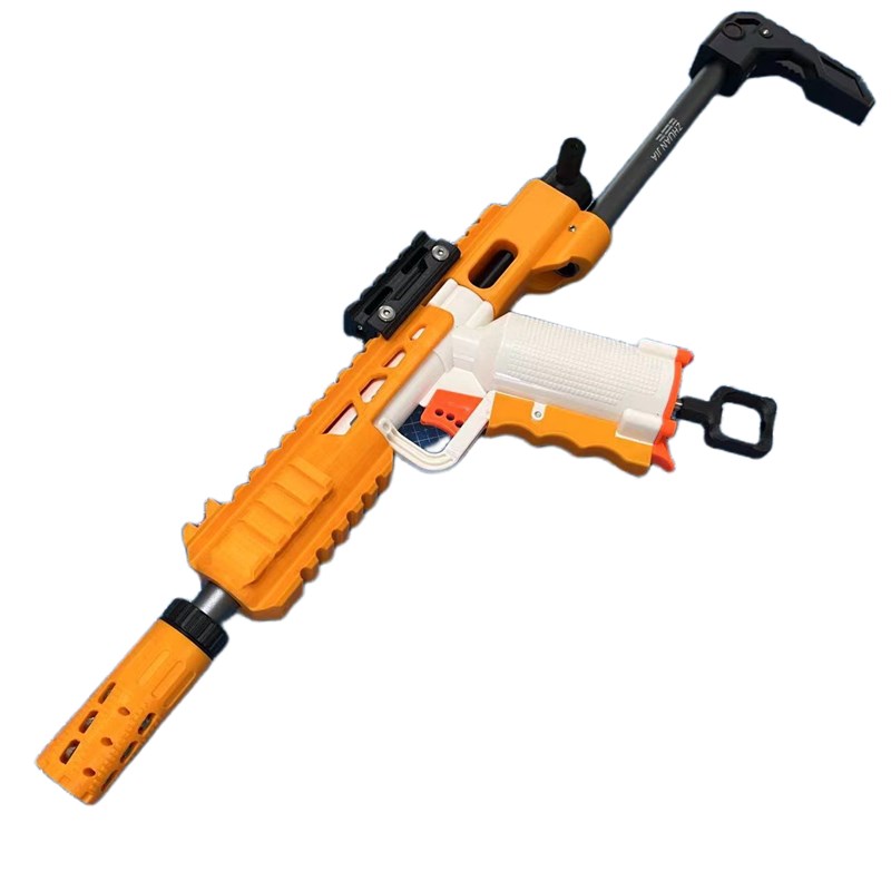 JOLT幻影发射器祝融短t弹转换筒后装弹仓前管装饰上装导轨打印装