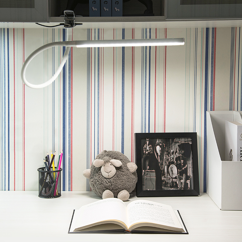 充电灯夹子式g美甲夜市摆摊地摊灯护眼书桌学习学生充插电两用台