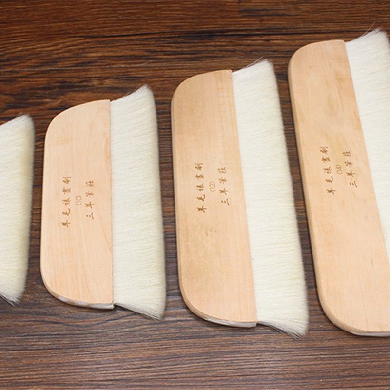 大号羊毛a刷排笔浆糊刷油漆板刷裱画板刷墙绘刷工笔国画背景板刷