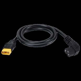 电动车锂电池品字形l弯头转XT90 大电流充电器转换 XT60公母插头