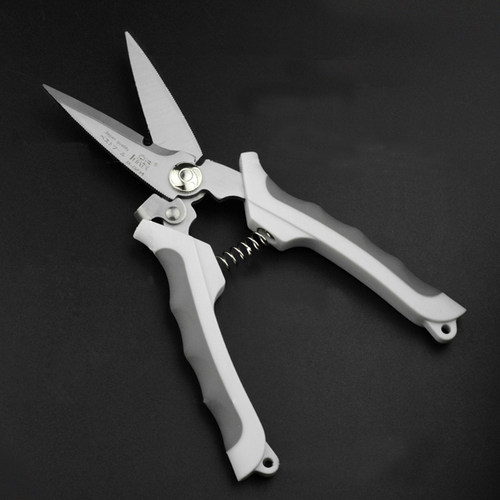 京选电工剪刀铝扣板缆线槽吊顶剪刀铁皮剪家用Q不锈钢厨房电子剪