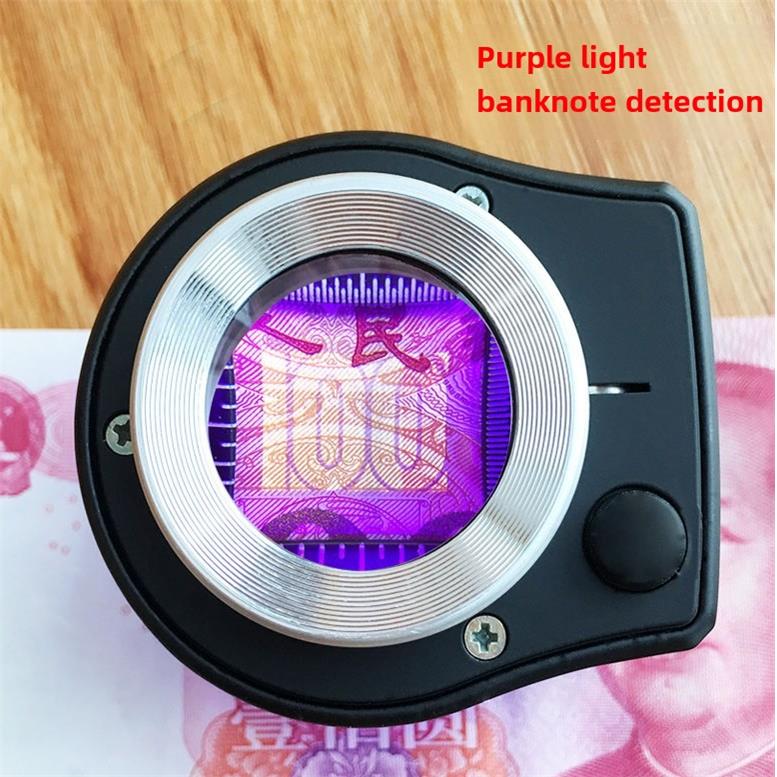 放大镜鸽子眼看鸽子眼睛面料印刷网点高清珠宝60倍标尺信鉴定专用