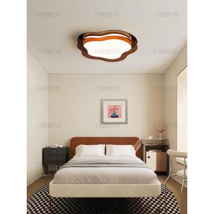 小卧室中世纪风格 覆古主卧室灯高端书房灯2025新 云卧室吸顶灯法式