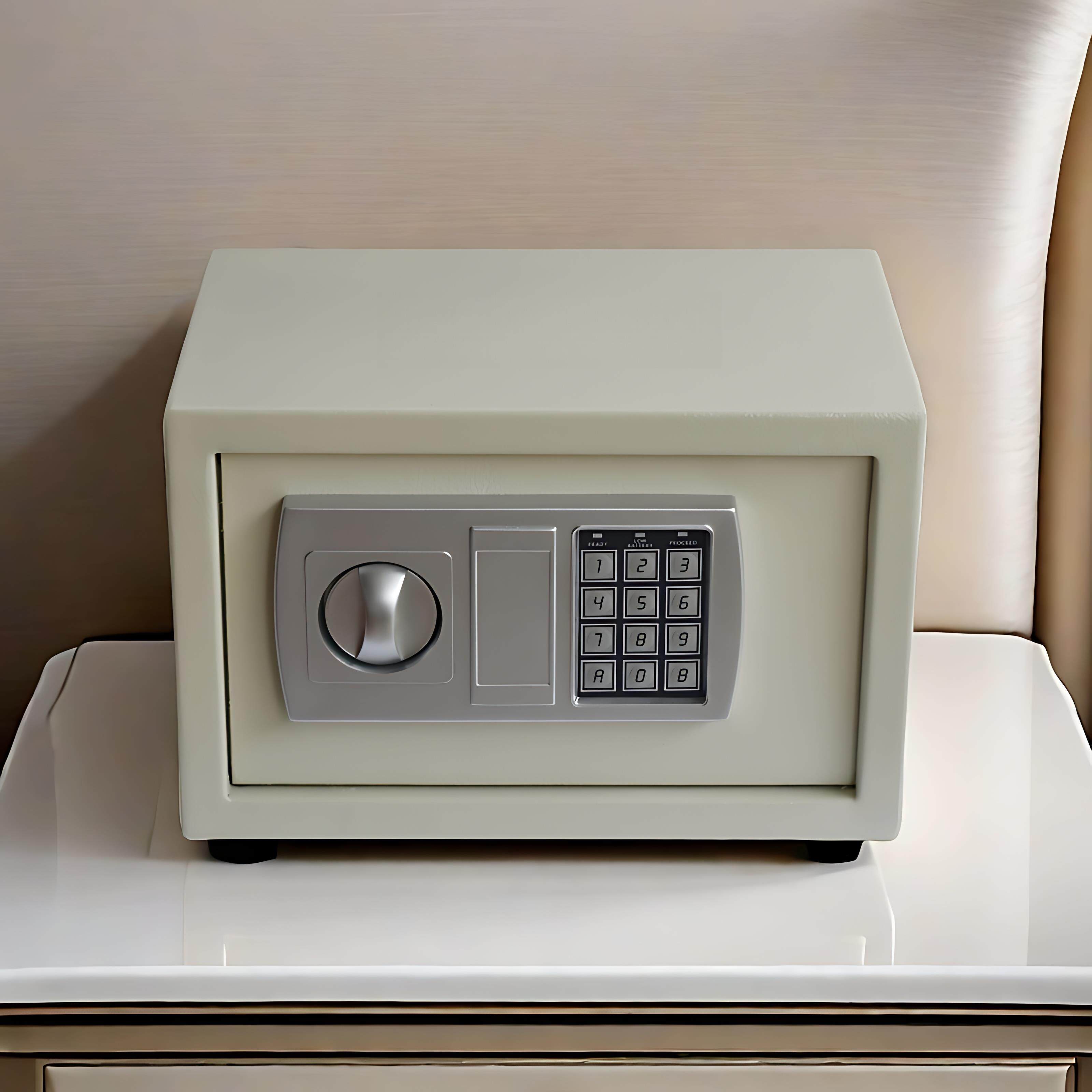 小型迷你家庭安全墙内防盗家庭安全电子密码衣柜保险箱夹