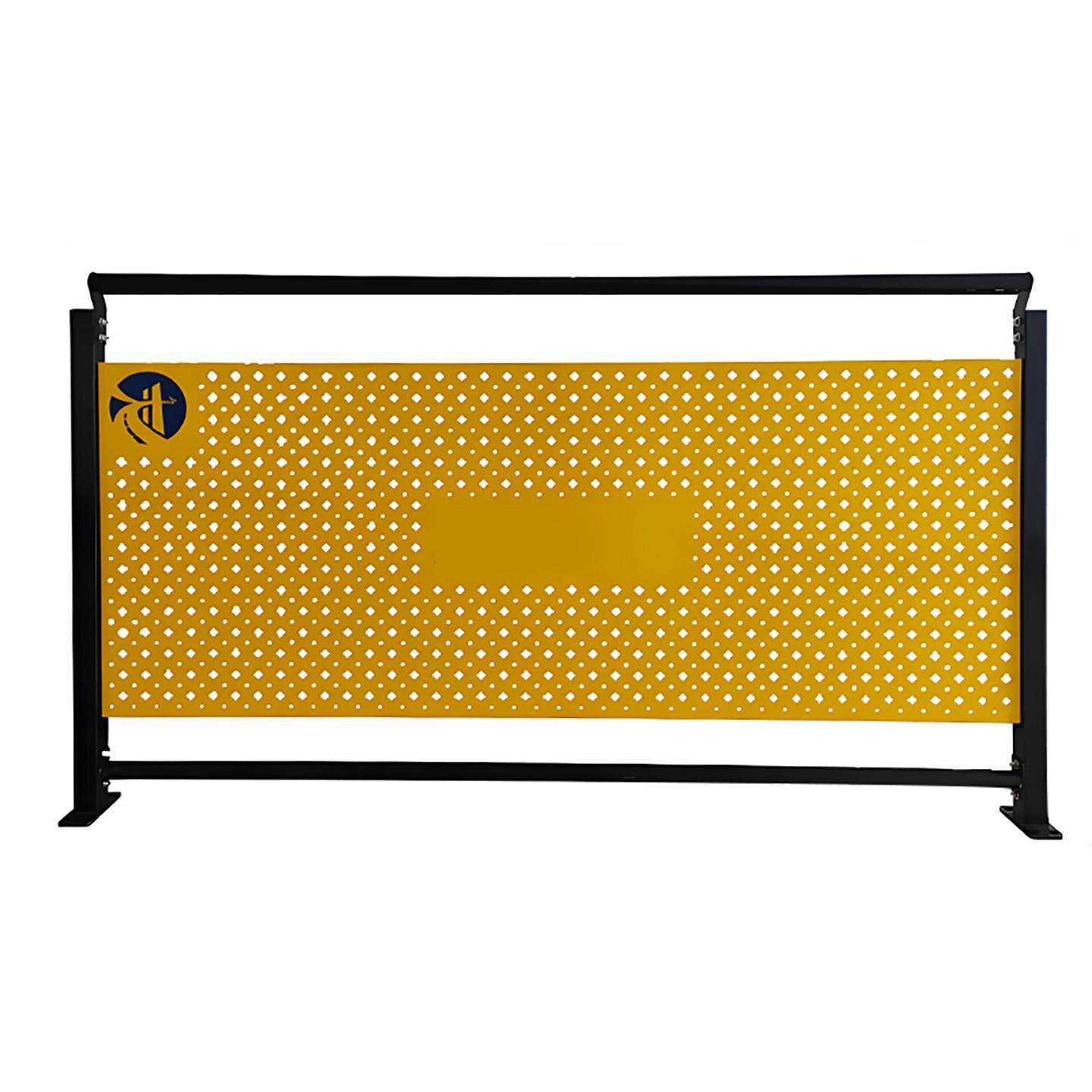 穿孔板车间仓库隔离网可移动工厂设备防护网护栏网观光通道隔断网