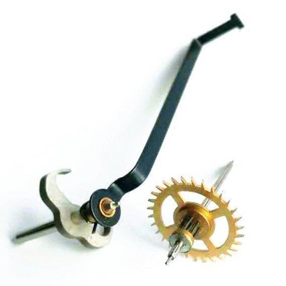 机械钟表配件机械机芯30齿擒纵轮配套擒纵叉钟表维修用马伦零件