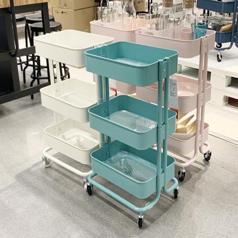 美容车小推车美容院专用仪器架子理髲店烫染美甲工具车置物架