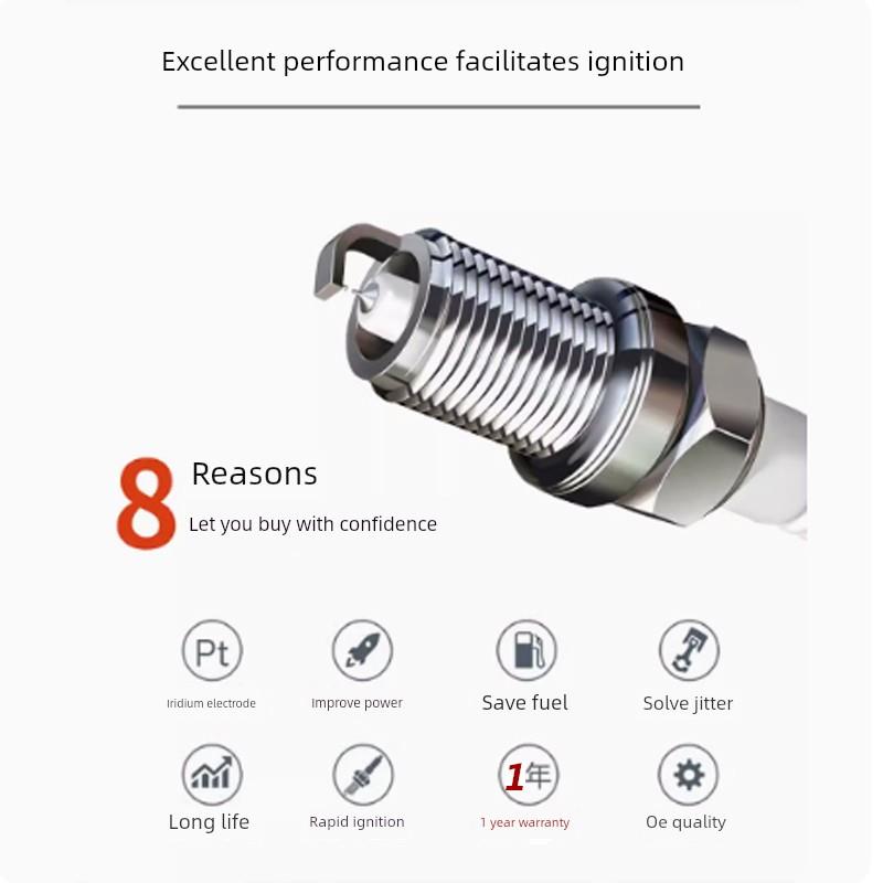 适配比亚迪F3火花塞F0宋L3元G5思锐S6唐S7秦G6速锐M6原厂F6双铱金