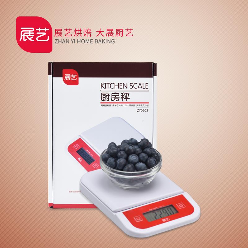 展艺烘焙工具 电子秤 吧台家用厨房电子称 食品秤克秤迷你台秤
