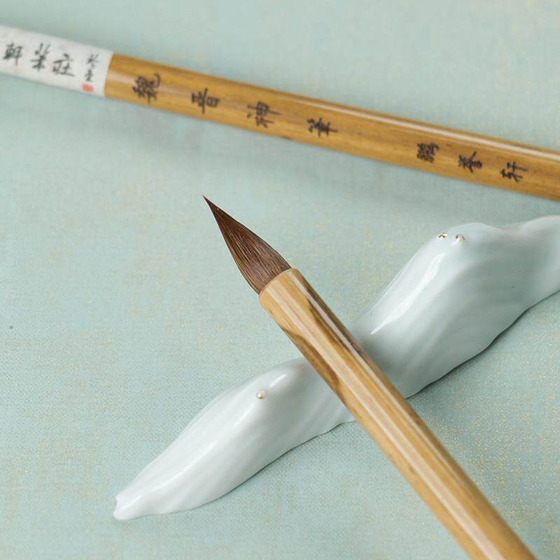 鹏誉轩【魏晋神笔】专业级狼毫小楷毛笔王羲之黄庭经宣示表聚锋好