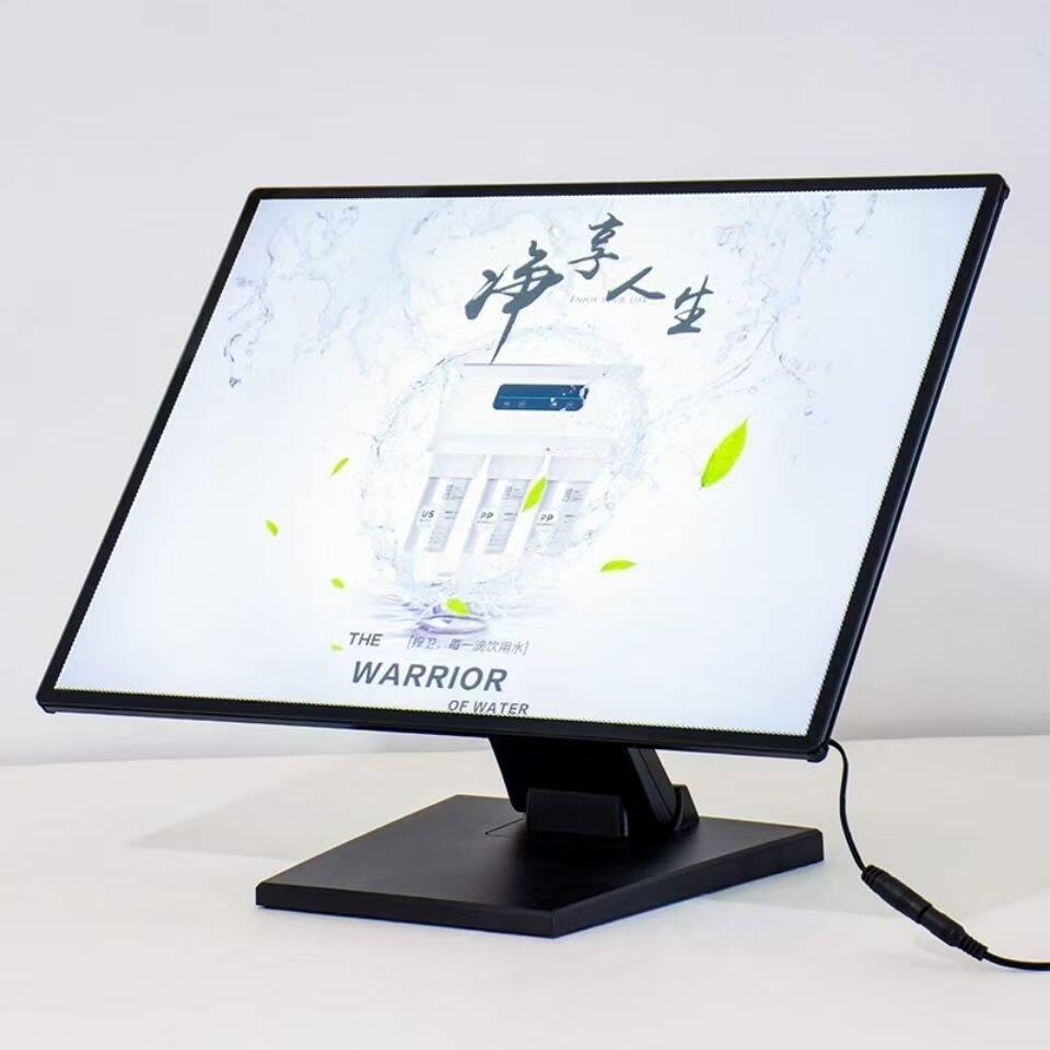 抽画发光菜单奶茶店展示牌设计制作LED灯箱广告牌吧台表点餐定制