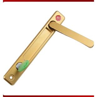 金刚网纱窗锁带钥匙防盗拉手YL纱窗锁型号618家用纱窗锁折叠把手