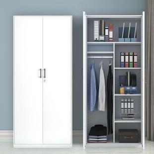 镇远家阳台柜单门储物柜卧室钢环保衣柜铁柜