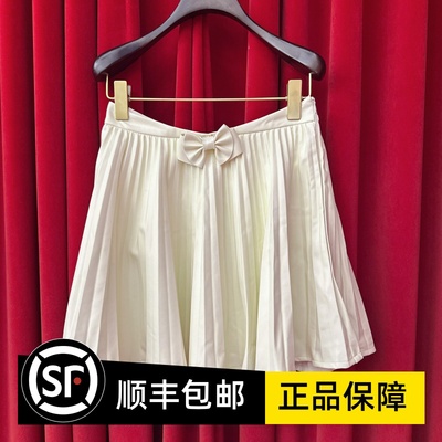 Le fame拉飞姆国内专柜代购 24 冬压褶半裙 FF24D41SS329