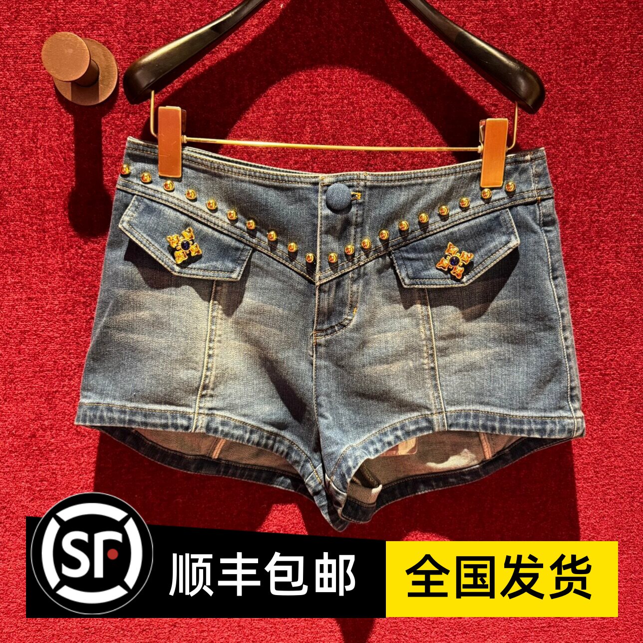 LF24C11NP067铆钉牛仔短裤Lefame拉飞姆专柜正品国内代购2024春款图片