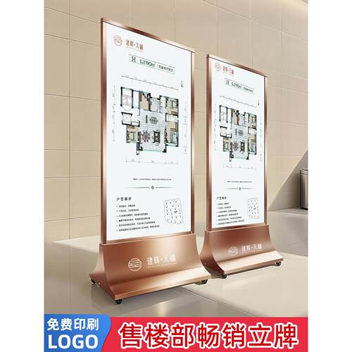 立式水牌导视牌指示牌商场引导牌导向牌迎宾牌宣传广告牌水牌展架