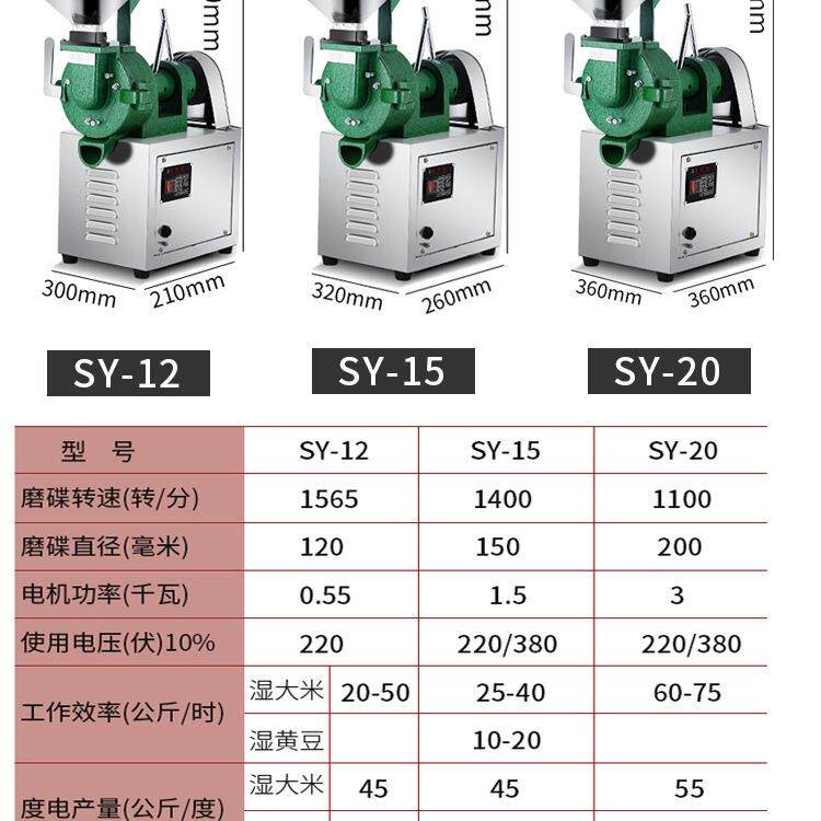 邮磨机浆机商用打浆磨米浆腐机早餐包店用豆花豆浆机QKZ电动肠粉