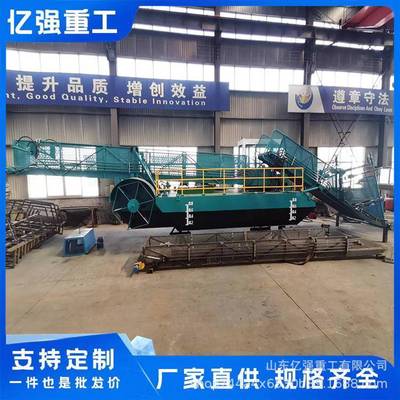 湖泊厂池塘保割草船河道CGS清理船除草垃船圾打捞市政工程洁船家