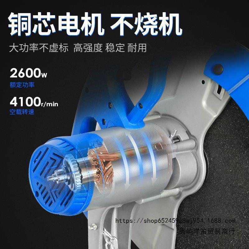 洛克士14寸切割机型材切割机大功率355钢材木材切割机多功能