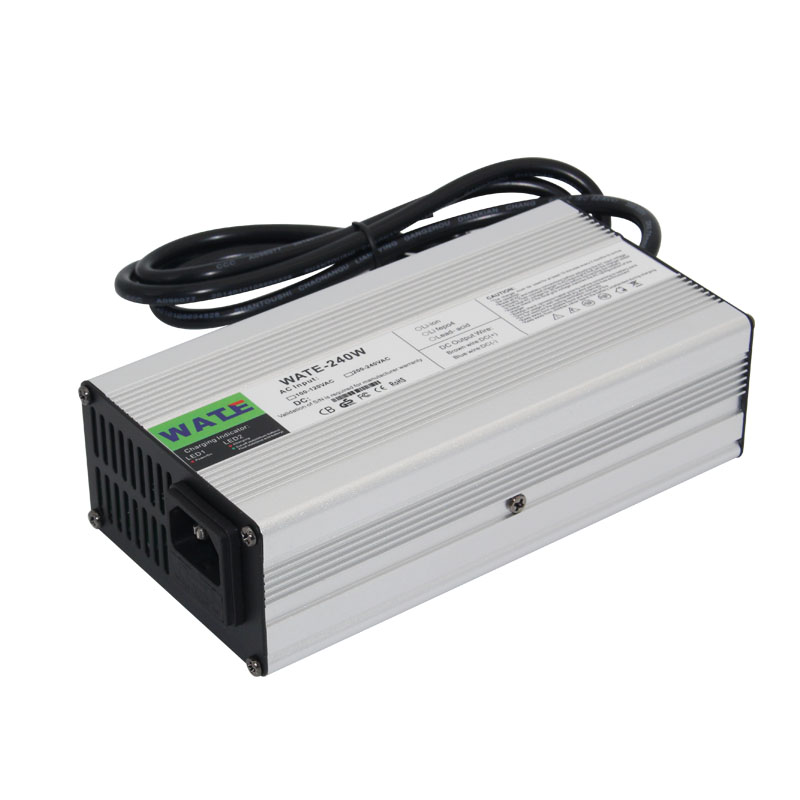 25.2V5A 8A 10A 20A充电器适用于6S 24V锂离子电池 智能 接头可选