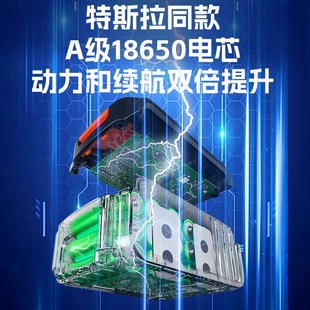 电链锯家用小型手持户外电动锯树砍柴伐木 12寸锂电锯大功率充电式