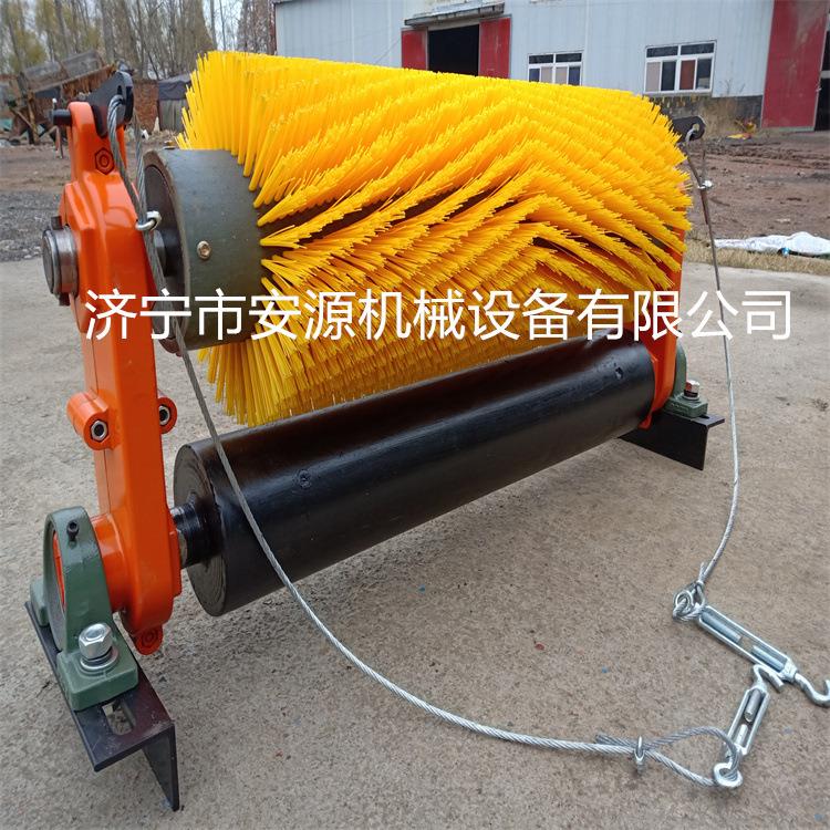 旋转滚刷清扫器 皮带机毛刷清扫器 AY-XQ系列电动滚刷式清扫器
