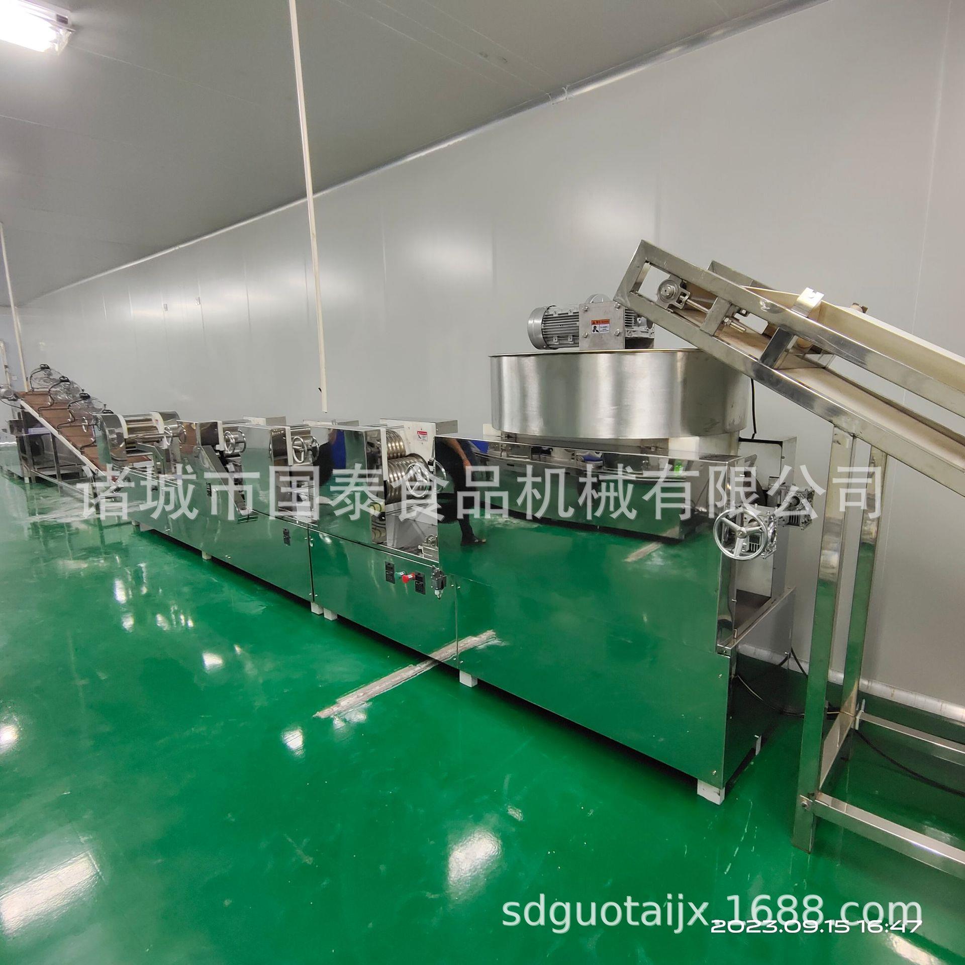 快速出餐每小时产能500-1000斤自动热干面煮面设备熟面生产线设备