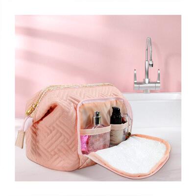 zTravel Cometic Bag Toiletry Bag Make up Orsganier rLage Cap