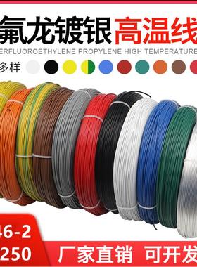 FF46-2/AF250铁氟龙镀银高温线0.12/0.2/0.3/0.5/0.75/1/1.5平方