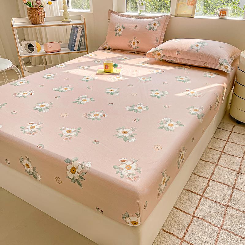 定做全棉床笠碎花床套榻榻米床罩100x120x135x150x180x190x220cm