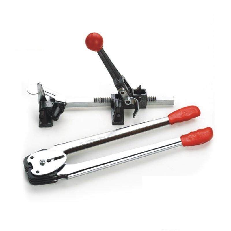 凯丰手动打包机套装塑料手工带打包钳拉紧器捆包机捆扎带收紧一体