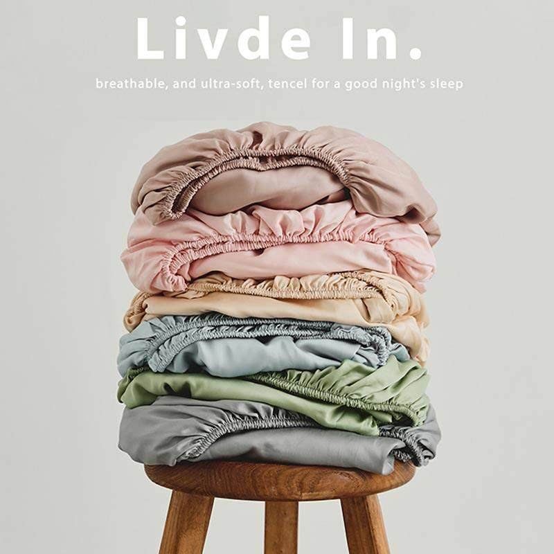 60支天丝床笠单品 单件床垫保护套 素色床罩 凉感丝滑,床上用品,床笠,淘宝优惠券,粉丝福利购,淘宝优惠卷