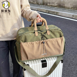 可套行李箱拉杆上的收纳包手提包旅游轻便待产包女短途外出旅行包