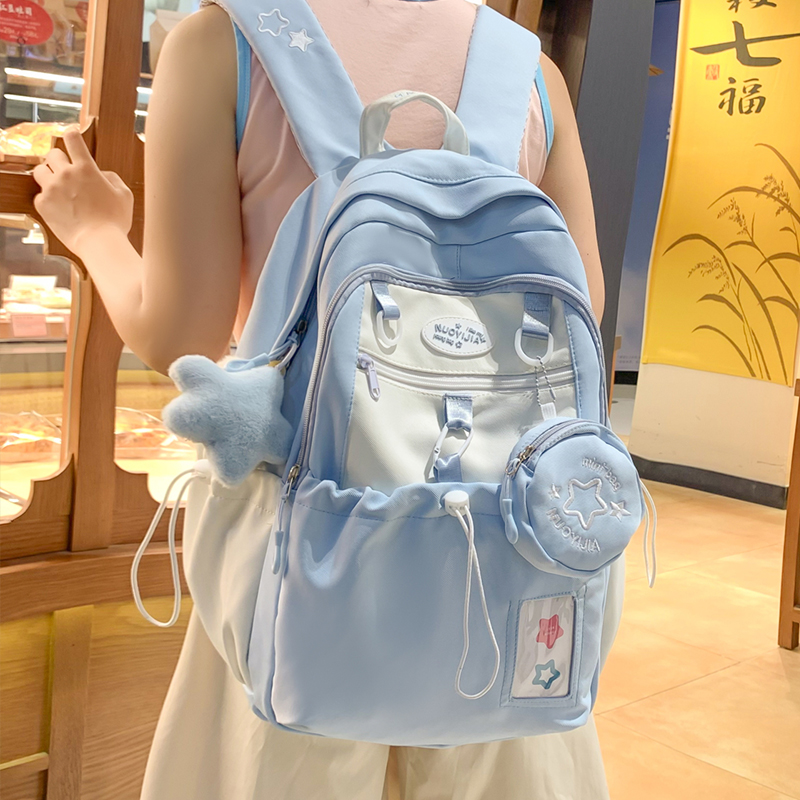开学必入蓝书包小众不撞款