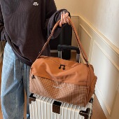 旅行包女外出短途便携轻便手提高颜值大容量女士运动健身小行李袋