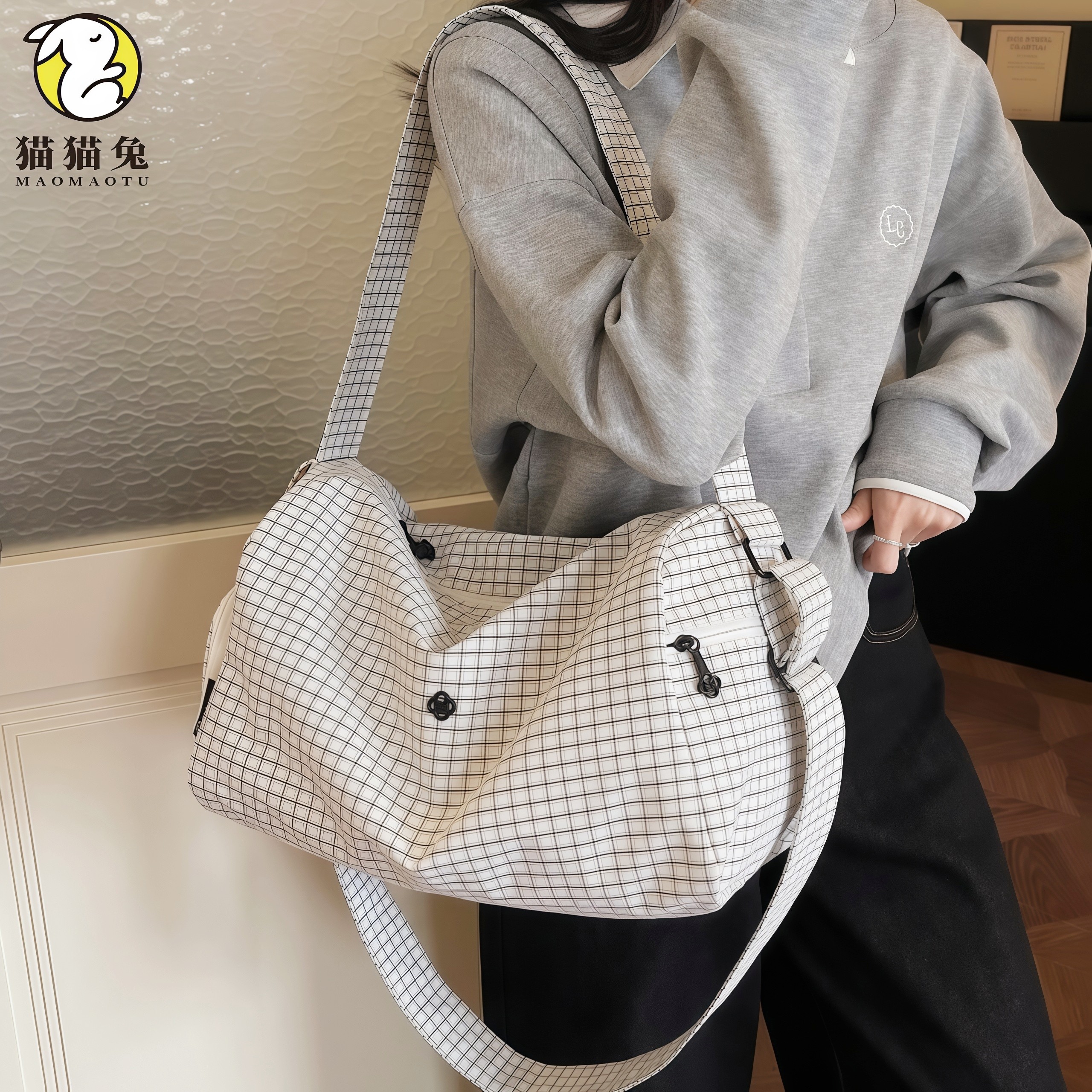 行李袋旅行包高级感女轻便休闲多功能斜挎包大容量干湿分离健身包,箱包皮具/热销女包/男包,旅行袋,淘宝优惠券,粉丝福利购,淘宝优惠卷