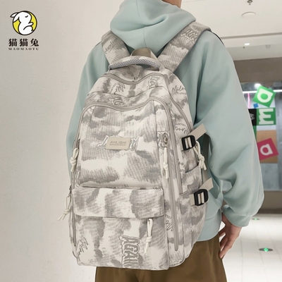 猫猫兔男生初高中大容量轻便书包