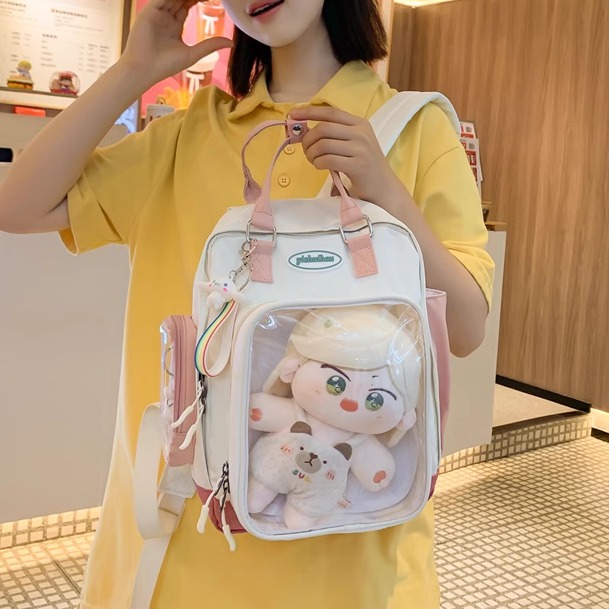 jk书包女生日系二次元痛包娃包甜妹小食量双肩包漫展25厘米娃娃