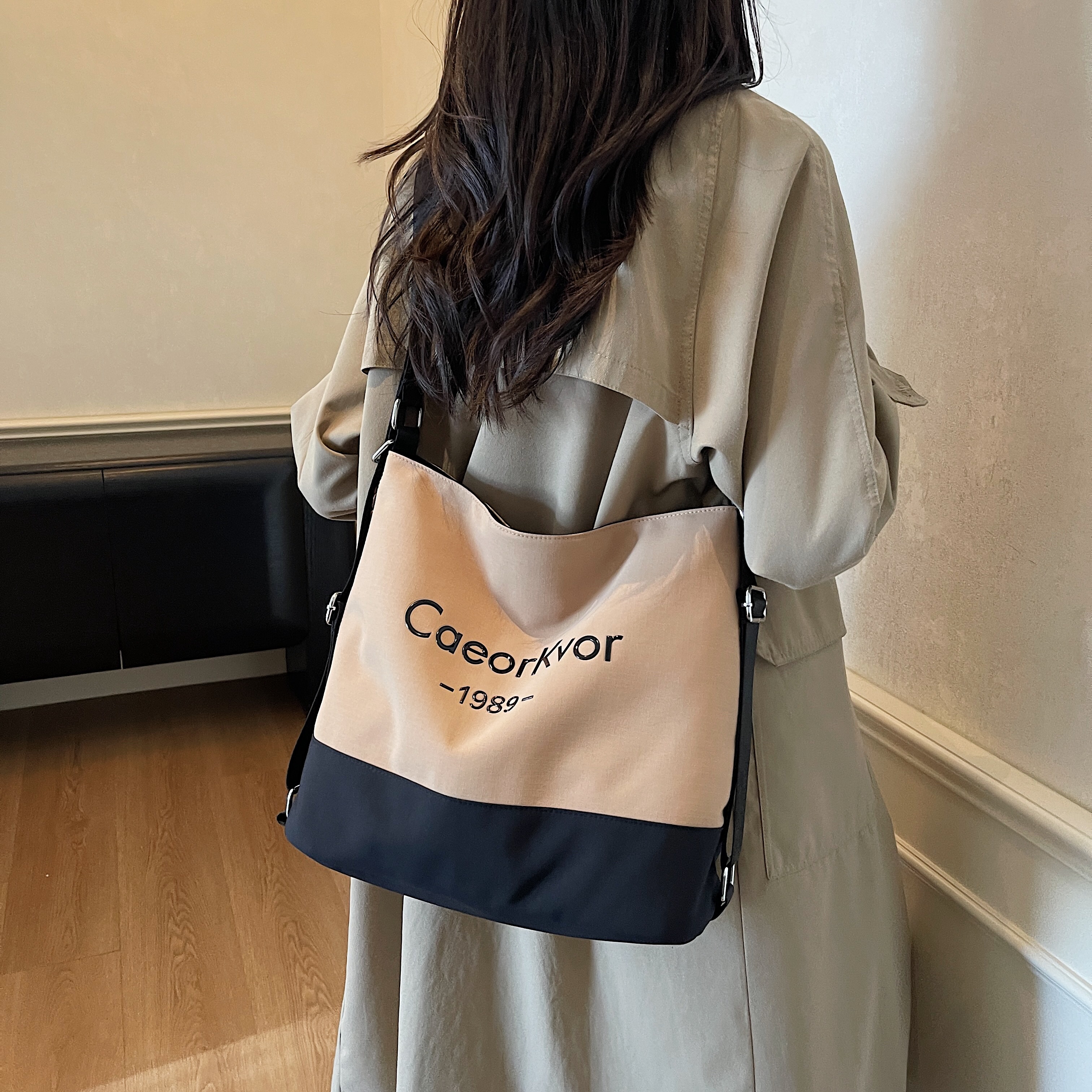 三用背包女托特包大容量帆布包