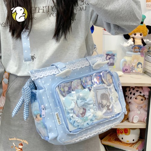 痛包女大容量追星女生娃包斜挎包