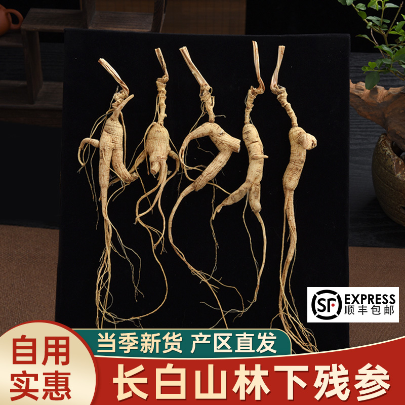 自吃推荐残参林下参长白山野山参