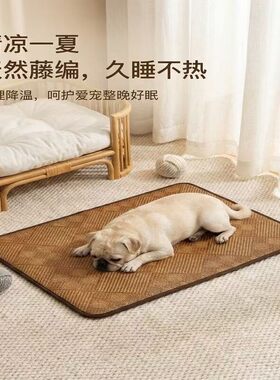 【凉感加倍】夏天狗狗宠物凉席